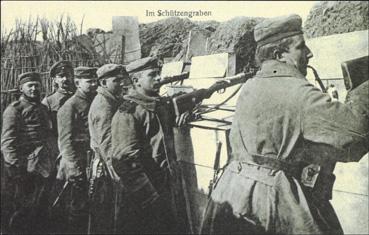 Iconographie - Im schützengrahem
