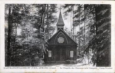 Iconographie - Hartmannswillerkopf (Viel Armand) - La chapelle des Chasseurs