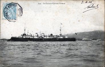 Iconographie - Le croiseur-cuirassé Pothuau