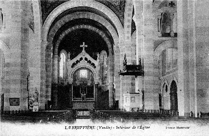 Iconographie - Intérieur de l'église