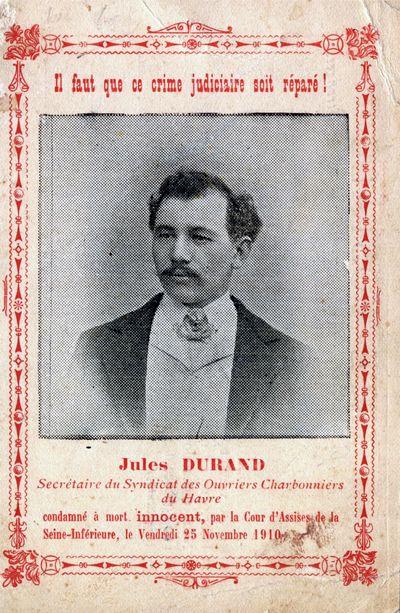 Iconographie - Le syndicaliste Jules Durand