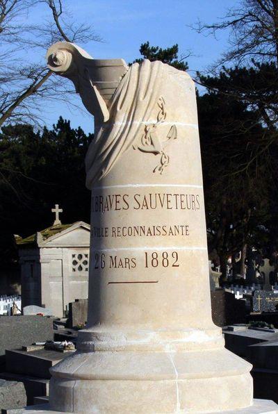 Iconographie - Monument en hommage aux sauveteurs de 1882 