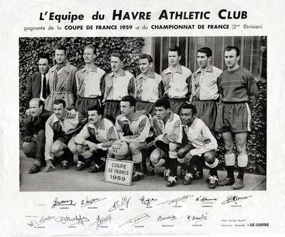 Iconographie - L'équipe du Havre Atlantique Club