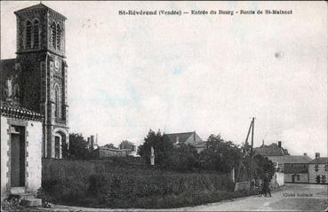 Iconographie - Entrée du bourg - Route de St-Maixent