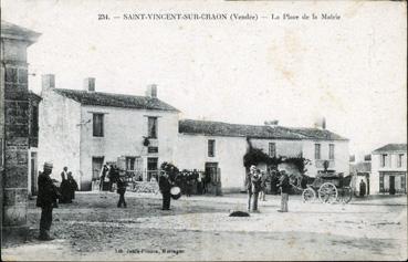 Iconographie - La place de la Mairie