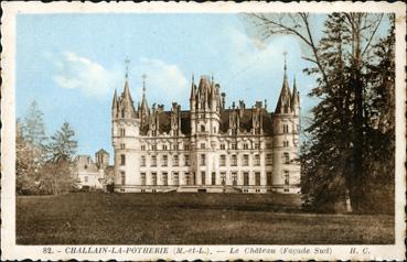 Iconographie - Le château (façade Sud)