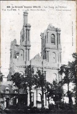 Iconographie - Les tours de l'abbaye du Mont-Saint-Eloi