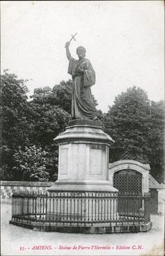 Iconographie - Statue de Pierre L'Hermite