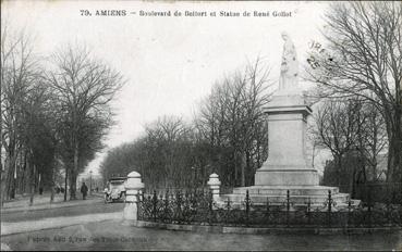 Iconographie - Boulevard de Belfort et Statue de René Gollot