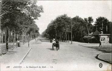 Iconographie - Le boulevard du Mail
