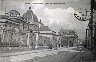 Iconographie - Bibliothèque, musée, rue de la République