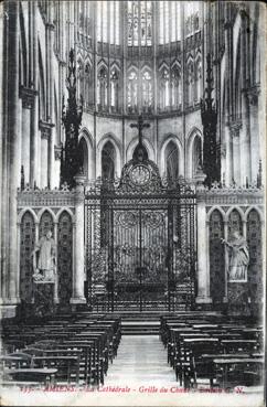 Iconographie - Cathédrale - Grille du choeur 