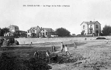 Iconographie - La plage de la Pelle à Porteau