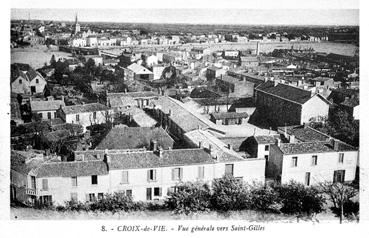 Iconographie - Vue générale vers Saint-Gilles