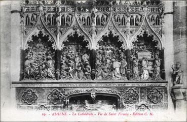 Iconographie - Cathédrale - Vie de Saint Firmin