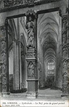 Iconographie - Cathédrale - La nef prise du grand portail