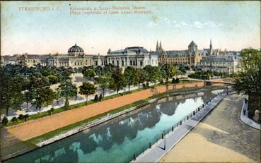 Iconographie - Place Impériale et quai Lezai-Marresia