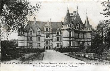 Iconographie - Le château national, façade Nord