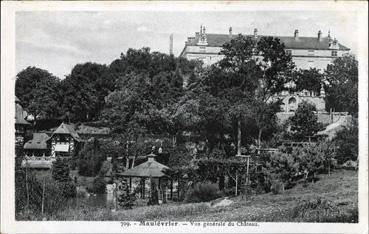 Iconographie - Vue générale du château