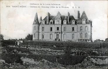 Iconographie - Château du Branday (côté de la rivière)