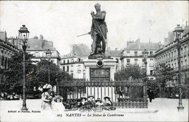 Iconographie - La statue de Cambronne