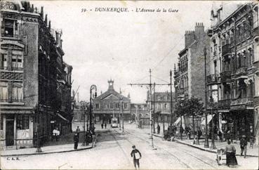 Iconographie - L'avenue de la Gare