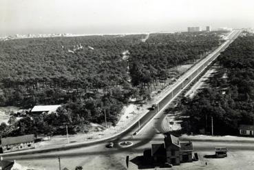 Iconographie - L'avenue de la Forêt à partir de la gare