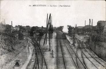 Iconographie - La gare - Vue générale