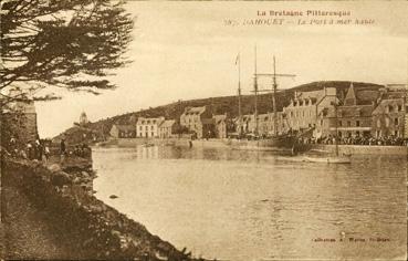 Iconographie - Dahouet - Le port à mer basse