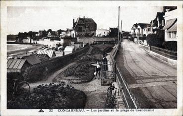 Iconographie - Les jardins et la plage de Cornouaille