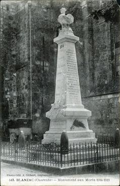 Iconographie - Monument aux Morts 1914-1918