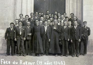 Iconographie - Fête pour le retour des prisonniers de guerre