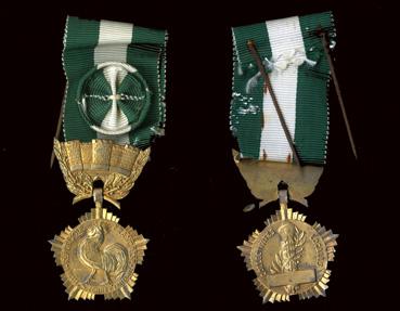 Iconographie - Médaille d'Honneur de Collectivité locale d'Armand Dugast