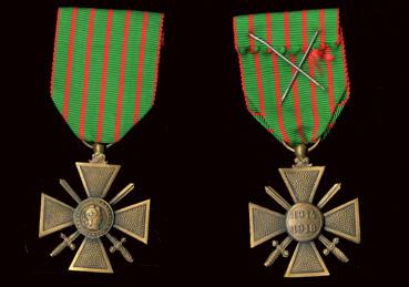 Iconographie - Médaille Croix du Combattant 14-18 d'Armand Dugast