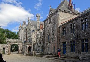 Iconographie - Château de Kériolet - Façade intérieure