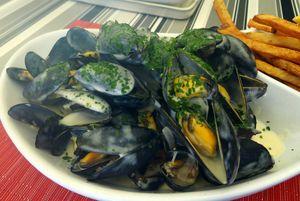 Iconographie - Moules à la crème soumise au jury de Cuisine montois par Chez Bastien