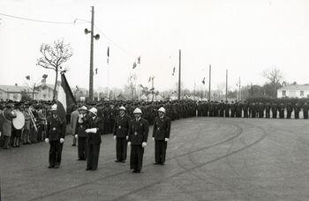 Iconographie - Inauguration de la caserne des sapeurs-pompiers