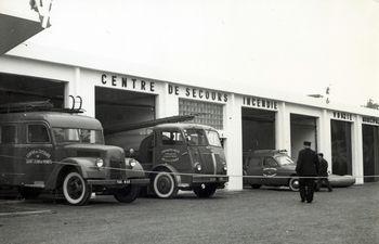 Iconographie - Inauguration de la caserne des sapeurs-pompiers