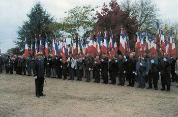 Iconographie - Cérémonie de remise du drapeau Section soldats de France