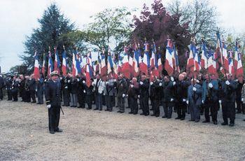 Iconographie - Cérémonie de remise du drapeau Section soldats de France