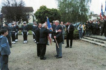 Iconographie - Cérémonie de remise du drapeau Section soldats de France