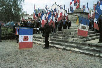 Iconographie - Cérémonie de remise du drapeau Section soldats de France