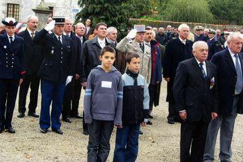 Iconographie - Cérémonie de remise du drapeau Section soldats de France