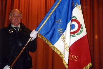 Iconographie - Cérémonie de remise du drapeau Section soldats de France