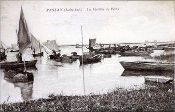 Iconographie - Passay - La flotille de pêche