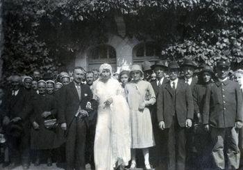 Iconographie - Le mariage de Joseph Gaudin et Mademoiselle Marie Antoinette Brillaud de Laujardière