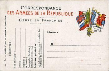 Iconographie - Correspondance des Armées de la République