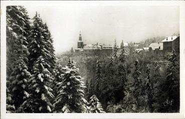 Iconographie - Saint-Gervais-les-Bains sous la neige