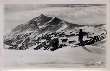 Iconographie - Le Mont Joly vu du col de Voza