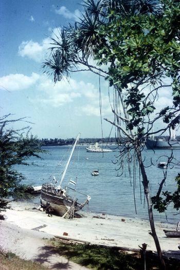 Iconographie - Georges Tanneau en escale du Maurice Delmas à Port-Soudan